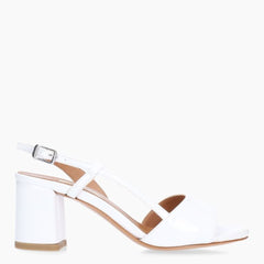 L'Amour 124 Sandali Vernice Bianco
