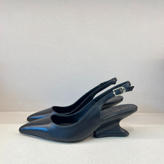 L'Arianna CH1754 Slingback Nero