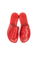 L'Angolo del Cuoio Sara Sandalo Rosso