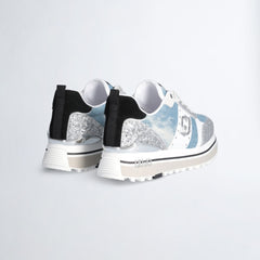Liu Jo Maxi Wonder 71 Sneaker  DENIM/GLITTER