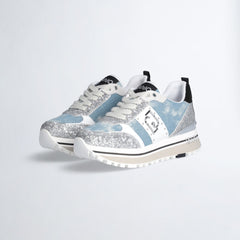 Liu Jo Maxi Wonder 71 Sneaker  DENIM/GLITTER