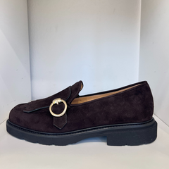 Luca Grossi 485 Mocassini Donna Testa Di Moro