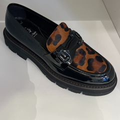 Luca Grossi 638 Mocassini Donna Nero