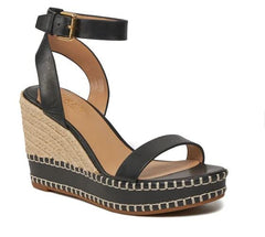 Ralph Lauren Hilarie Espadrilles Wedge  Black