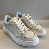 Méliné Sneakers Crudo Argento