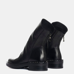 Metisse Tronchetto in Pelle Nero