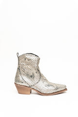 Metisse TB 756 Tronchetto Pitone Lame Platino