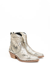 Metisse TB 756 Tronchetto Pitone Lame Platino