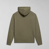 Napapijri Felpa con Cappuccio Aylmer Green Lichen