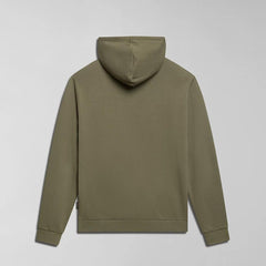 Napapijri Felpa con Cappuccio Aylmer Green Lichen