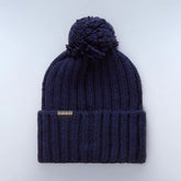 Napapijri Berretto Semiury con Pompon Blu Marine