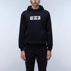 Napapijri Felpa con Cappuccio Box Logo Black
