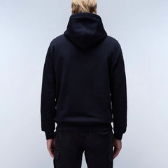 Napapijri Felpa con Cappuccio Box Logo Black