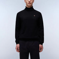 Napapijri Maglione a Collo Alto Damavand Black