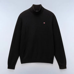 Napapijri Maglione a Collo Alto Damavand Black