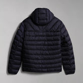 Napapijri Piumino con Cappuccio Aerons Blu Marine
