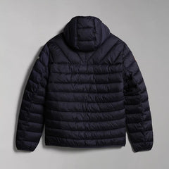 Napapijri Piumino con Cappuccio Aerons Blu Marine