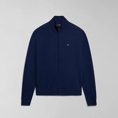 Napapijri Pullover con Zip Decatur Blu Marine