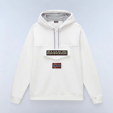 Napapijri Burgee NP0A892T Felpa Uomo White Heron