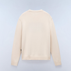 Napapijri Mura NP0A891U Maglione Uomo Beige Dimity