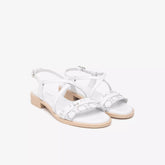 NeroGiardini Sandalo in Pelle Bianco