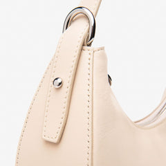 NeroGiardini Borsa Hobo in Pelle Lino