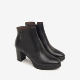 NeroGiardini Tronchetto Nero in Pelle