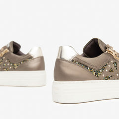 NeroGiardini Sneakers Glitter Fango