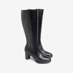 NeroGiardini Stivale Nero in Pelle