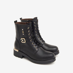 NeroGiardini Anfibio Nero in Pelle