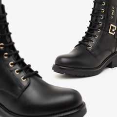 NeroGiardini Anfibio Nero in Pelle