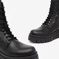 NeroGiardini Anfibio Nero in Pelle