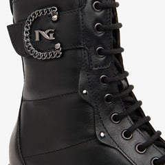 NeroGiardini Anfibio Nero in Pelle