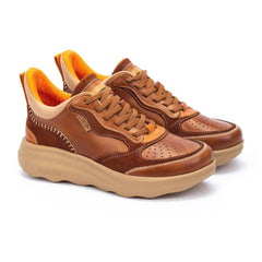 Pikolinos Sneakers Zahara in Pelle Brandy