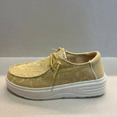 Pitas Sneakers Bloom Mostaza