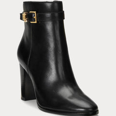 Ralph Lauren Stivaletto Bailey in Pelle Black