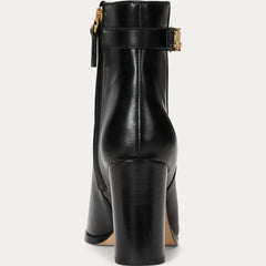 Ralph Lauren Stivaletto Bailey in Pelle Black