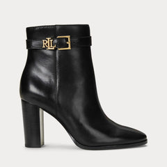 Ralph Lauren Stivaletto Bailey in Pelle Black