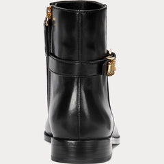 Ralph Lauren Stivaletto Brooke in Pelle Black