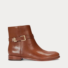 Ralph Lauren Stivaletto Brooke in Pelle Tan