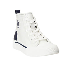 Ralph Lauren Dakota Sneakers High Top Lace  White/Navy