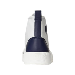 Ralph Lauren Dakota Sneakers High Top Lace  White/Navy