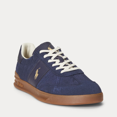 Polo Ralph Lauren Heritage Aera 809973707002 Sneakers in Camoscio Uomo Hunter Navy