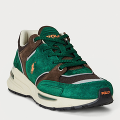 Polo Ralph Lauren Trackster 250 809973979001 Sneakers Uomo Forest/Brown/Orange