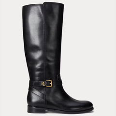 Ralph Lauren Brooke II 802967769001 Stivali Alti Donna Black