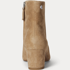 Ralph Lauren Demi 802974504001 Stivaletti in Camoscio Donna Camel