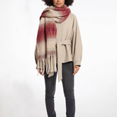 Rino & Pelle Erica 7002512 Sciarpa Donna Sugar Plum Birch