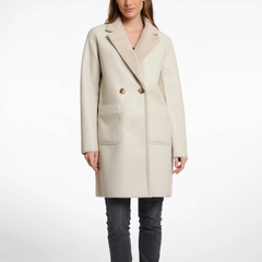 Rino & Pelle Ivon 7002512 Cappotto Reversibile Donna Birch