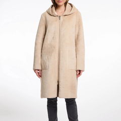 Rino & Pelle Ova 7002511 Cappotto Reversibile Donna Oat