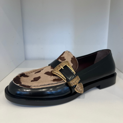 Roberto Festa Lira Mocassini Donna Nero